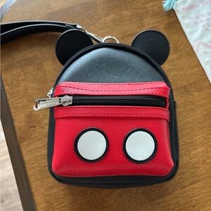 Mickey Mouse loungefly mini backpack/wristlet